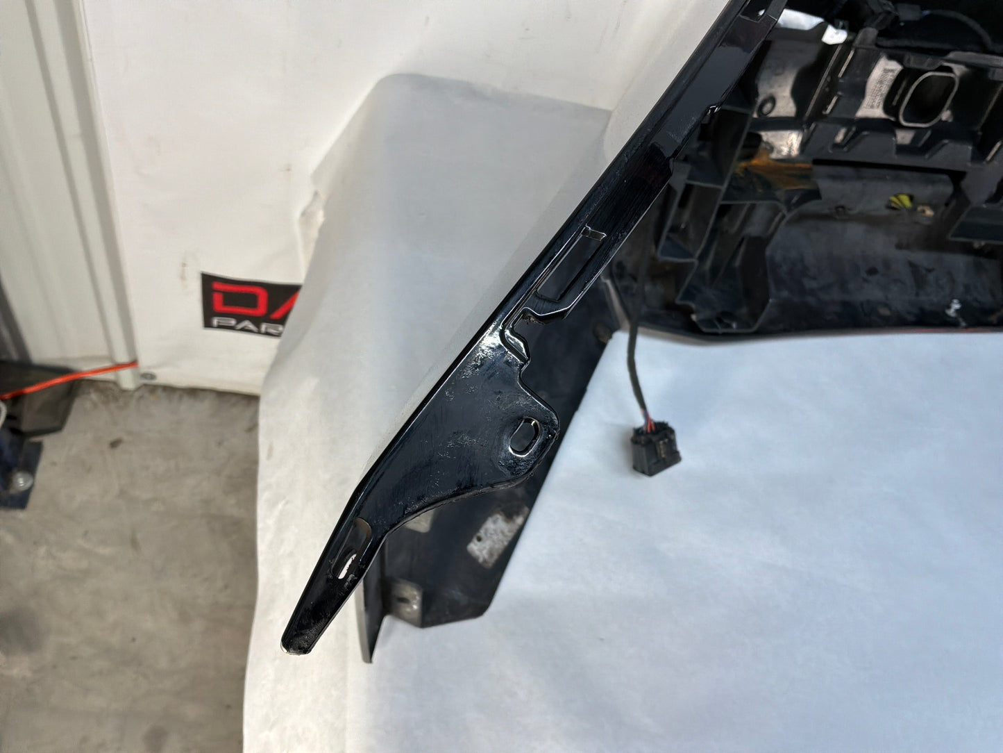 2011 Cadillac CTS-V Coupe Complete Rear Bumper Black OEM