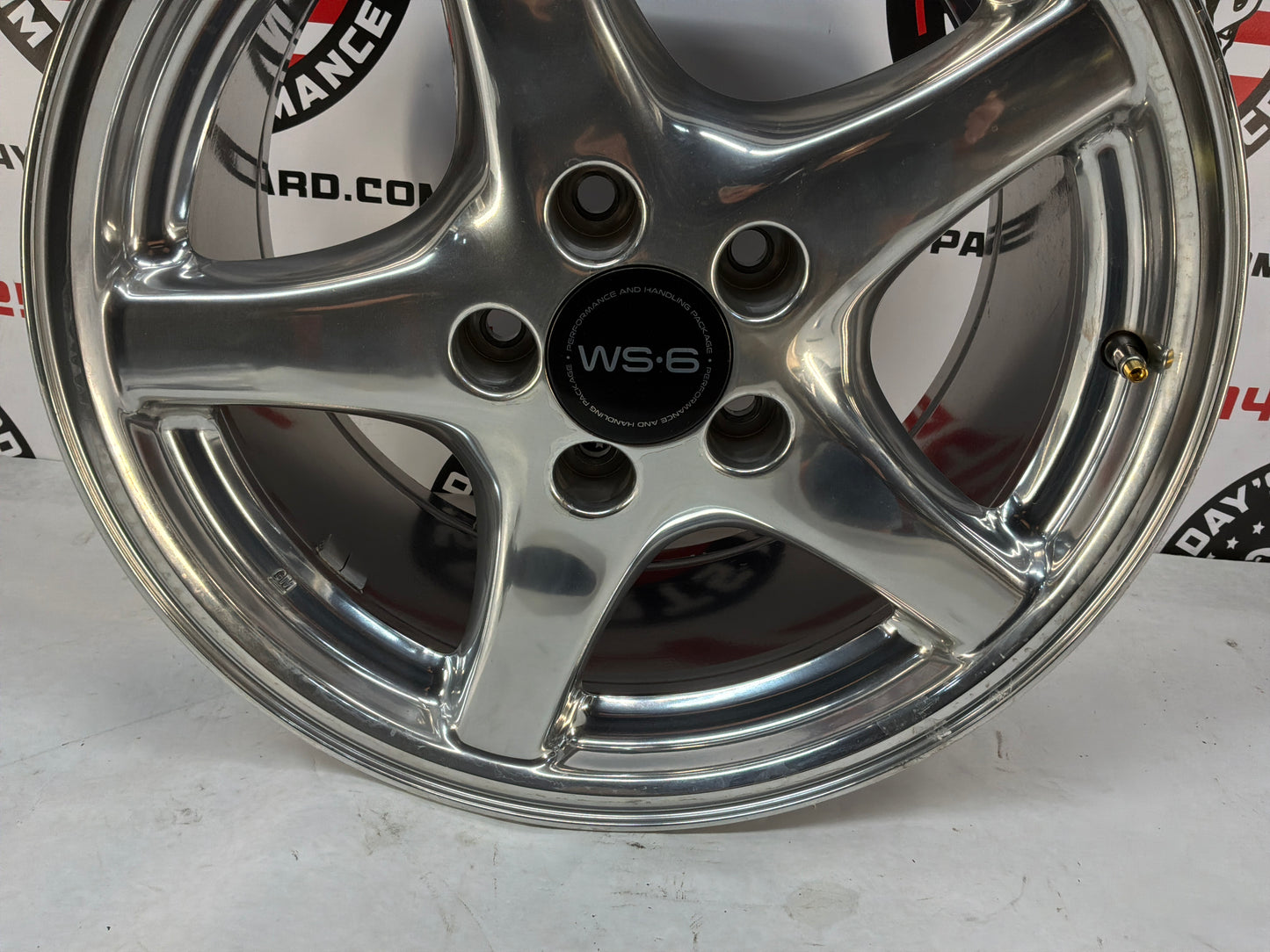 1999 Pontiac Firebird Trans Am Formula WS6 Polished Wheel 17x9