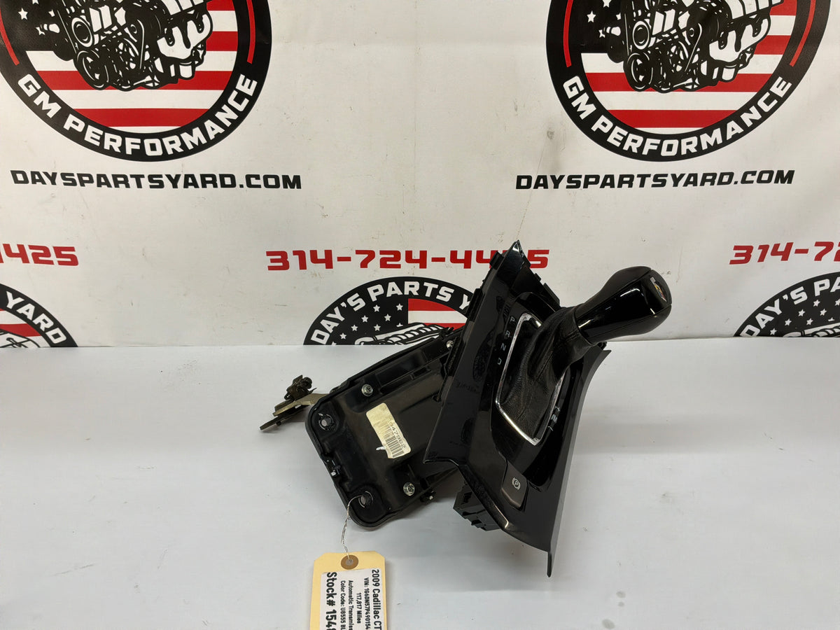 2009 Cadillac CTS-V Automatic Transmission Shifter Gear Selector Trim Bezel Panel Black OEM