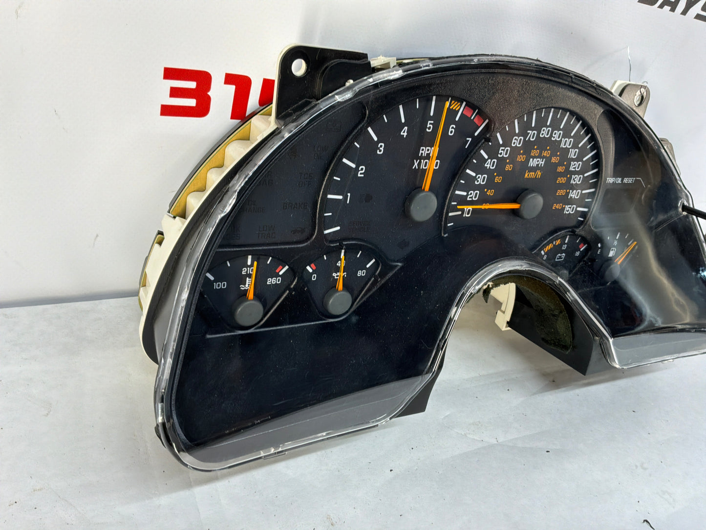 1999 Pontiac Firebird Trans Am Formula WS6 Gauge Cluster Speedometer Instrument Panel OEM