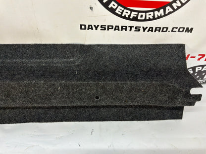 2013 Chevy Camaro ZL1 Trunk Cargo Rear Seat Ski Port Carpet Cover Trim OEM