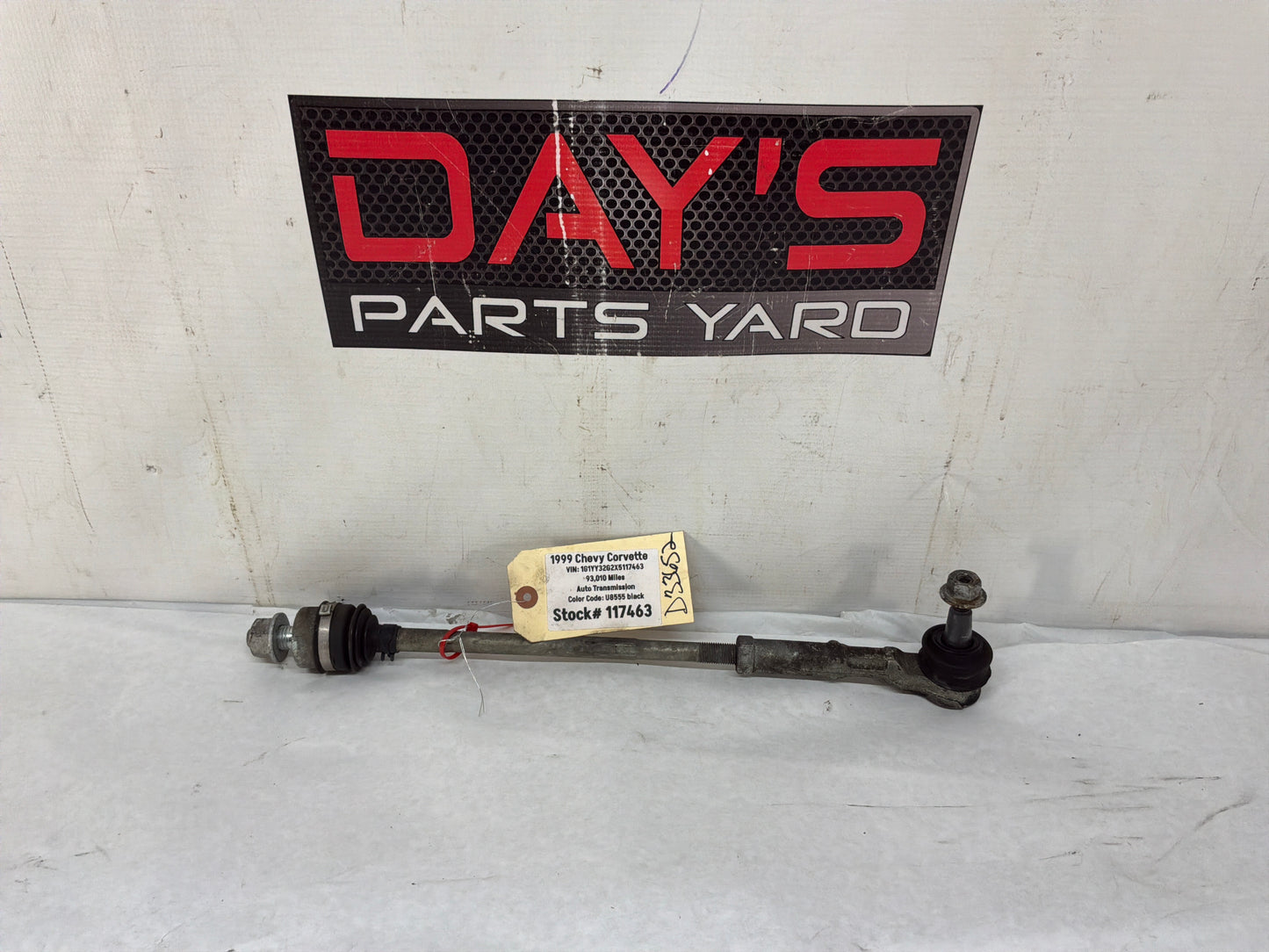 Rh tie rod - Day's Parts Yard