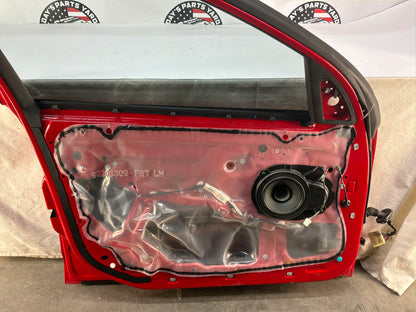 2008 Pontiac G8 GT LH Driver Front Exterior Outside Door Red OEM