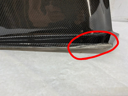 2011 Cadillac CTS-V Coupe Rear Bumper Carbon Fiber Valance Diffuser Aftermarket