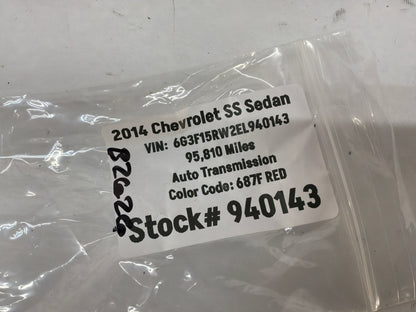 2017 Chevy SS Sedan Jump Starter Positive Post Battery Circuit Fuse Block OEM