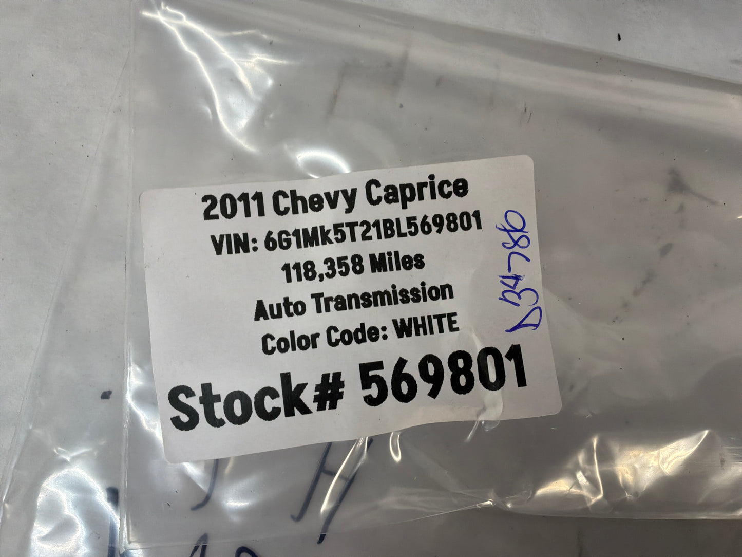 Lh front door handle - Day's Parts Yard