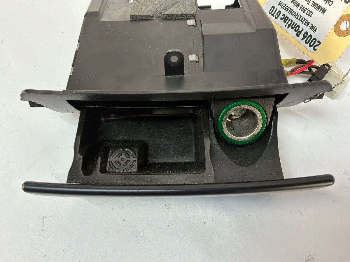 2006 Pontiac GTO Radio Ashtray Compartment Smokers Package OEM