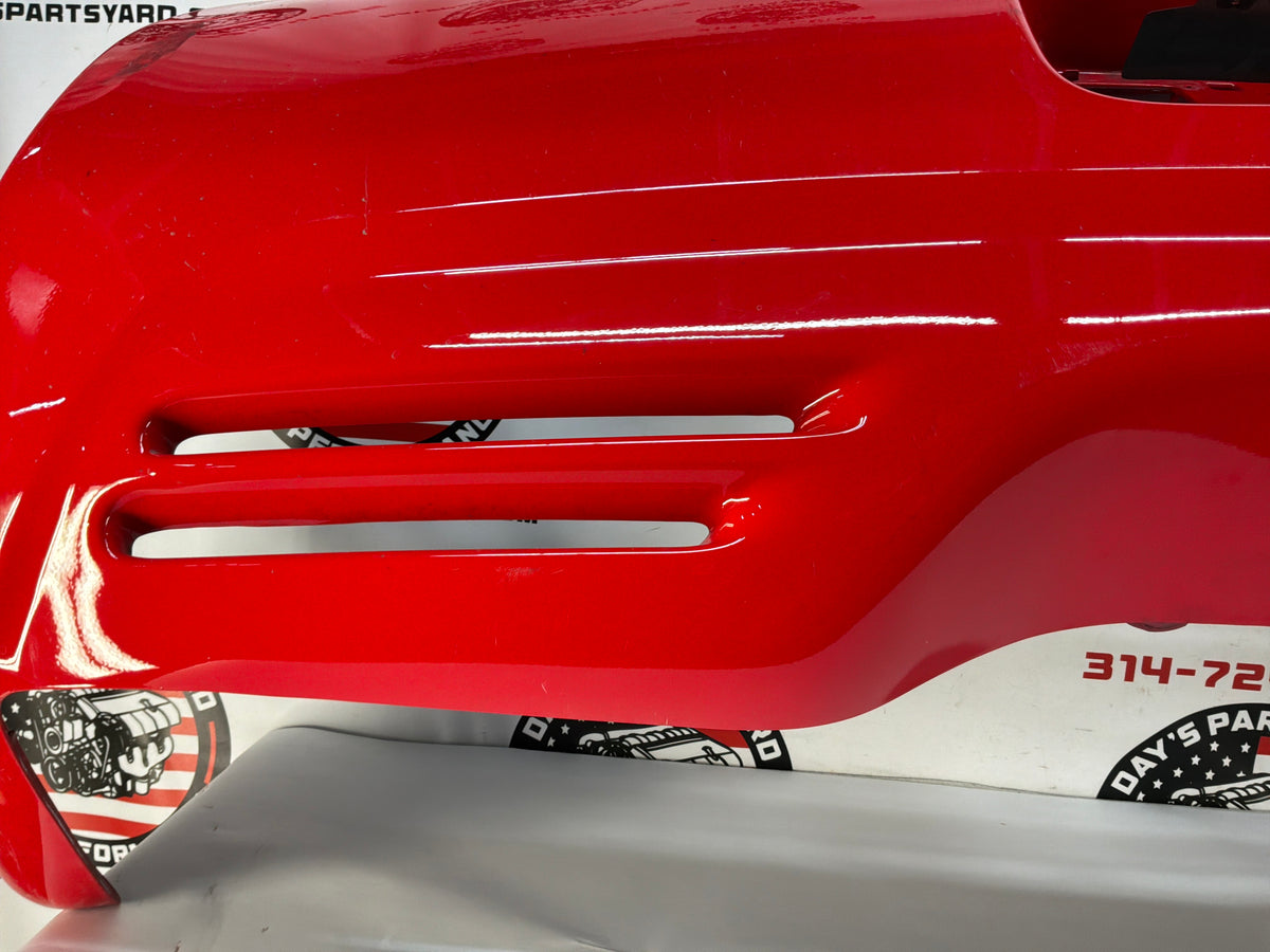 2002 Chevy C5 Corvette Convertible Rear Bumper Cover Red OEM