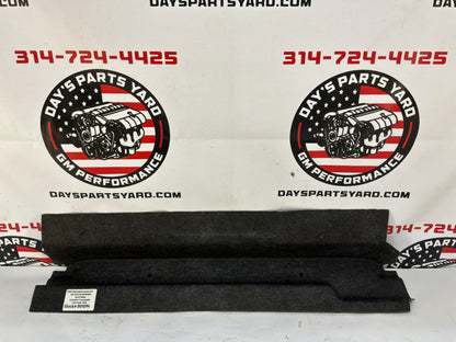 2013 Chevy Camaro ZL1 Trunk Cargo Rear Seat Ski Port Carpet Cover Trim OEM