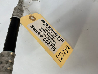 2006 Pontiac GTO AC A/C Air Conditioner Suction Line Hose Tube OEM