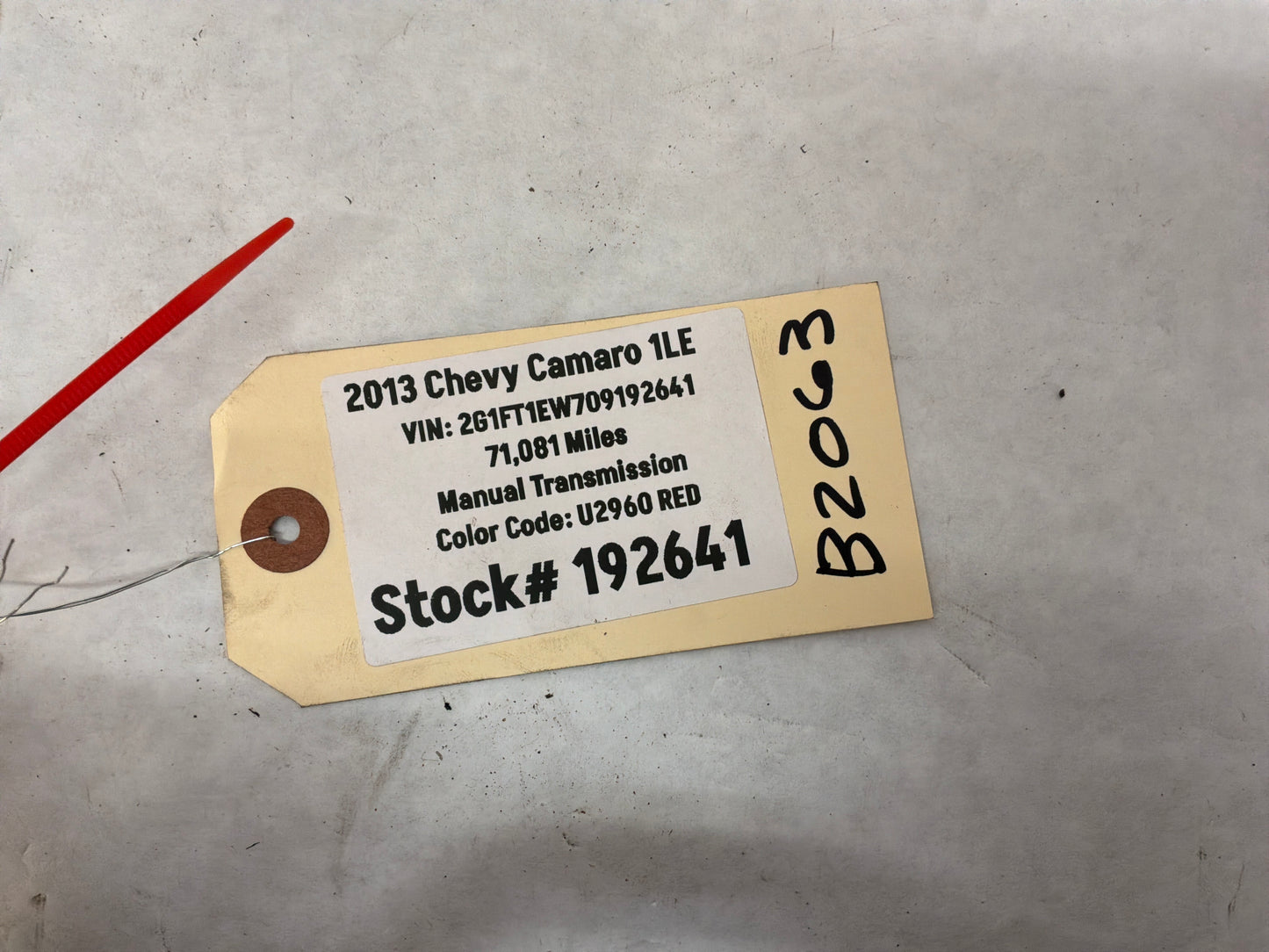 2013 Chevy Camaro 1LE RH Passenger Rear Suspension Shock Strut Absorber OEM