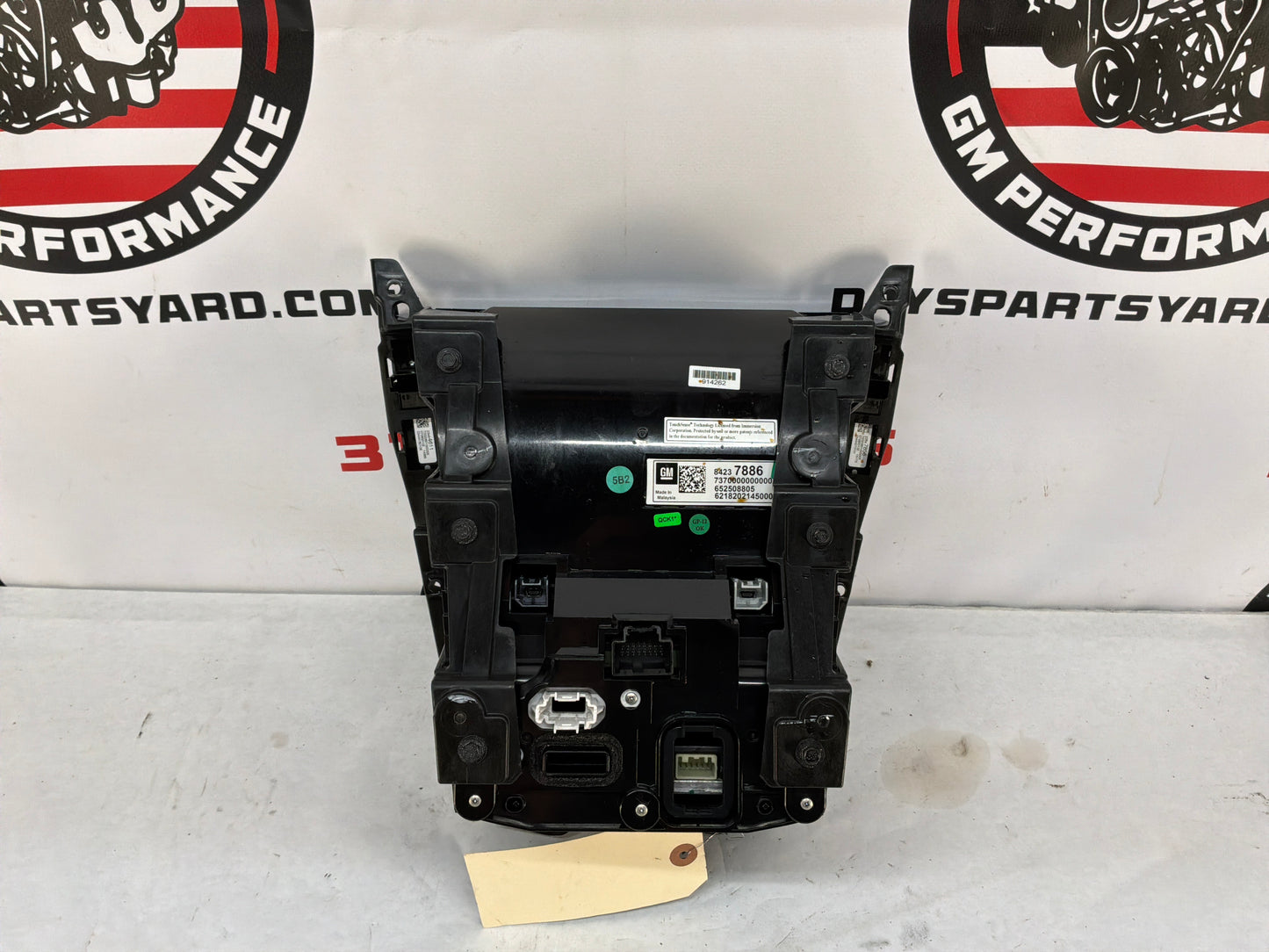 2016 Cadillac CTS-V Radio CD Navigation Climate Control Dash Panel Unit HVAC OEM