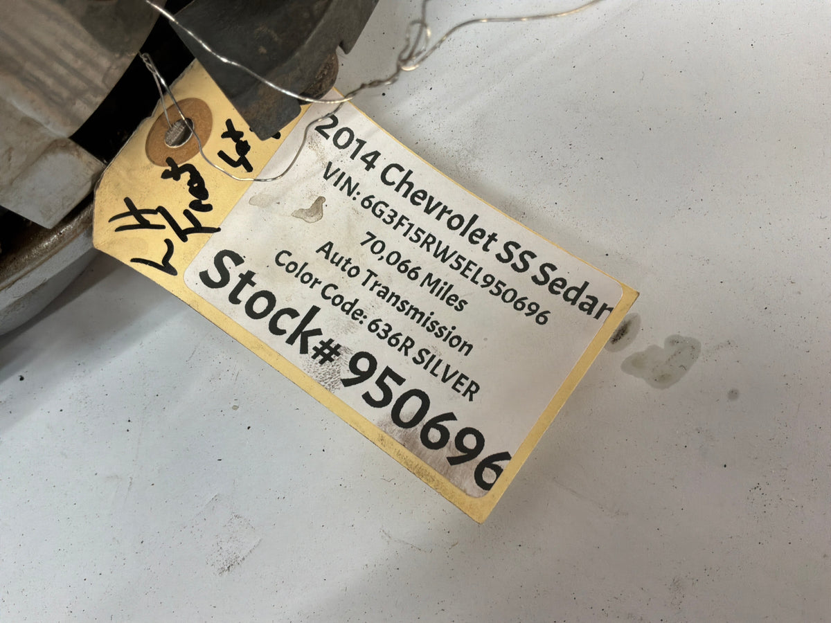 2014 Chevy SS Sedan Fronts Brembo Brake Calipers OEM