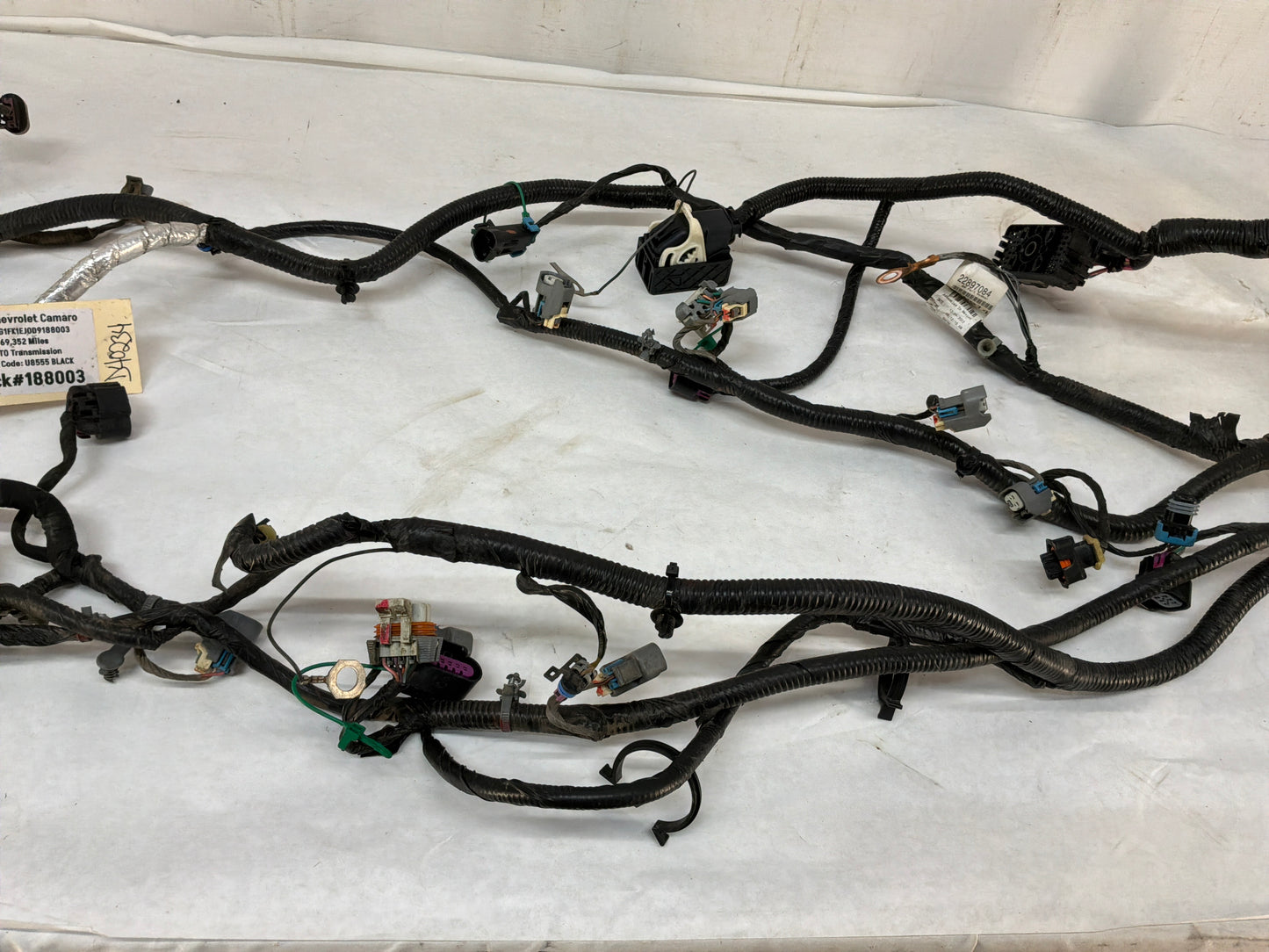 2013 Chevy Camaro SS Engine Motor Automatic Transmission Wiring Wire Harness OEM