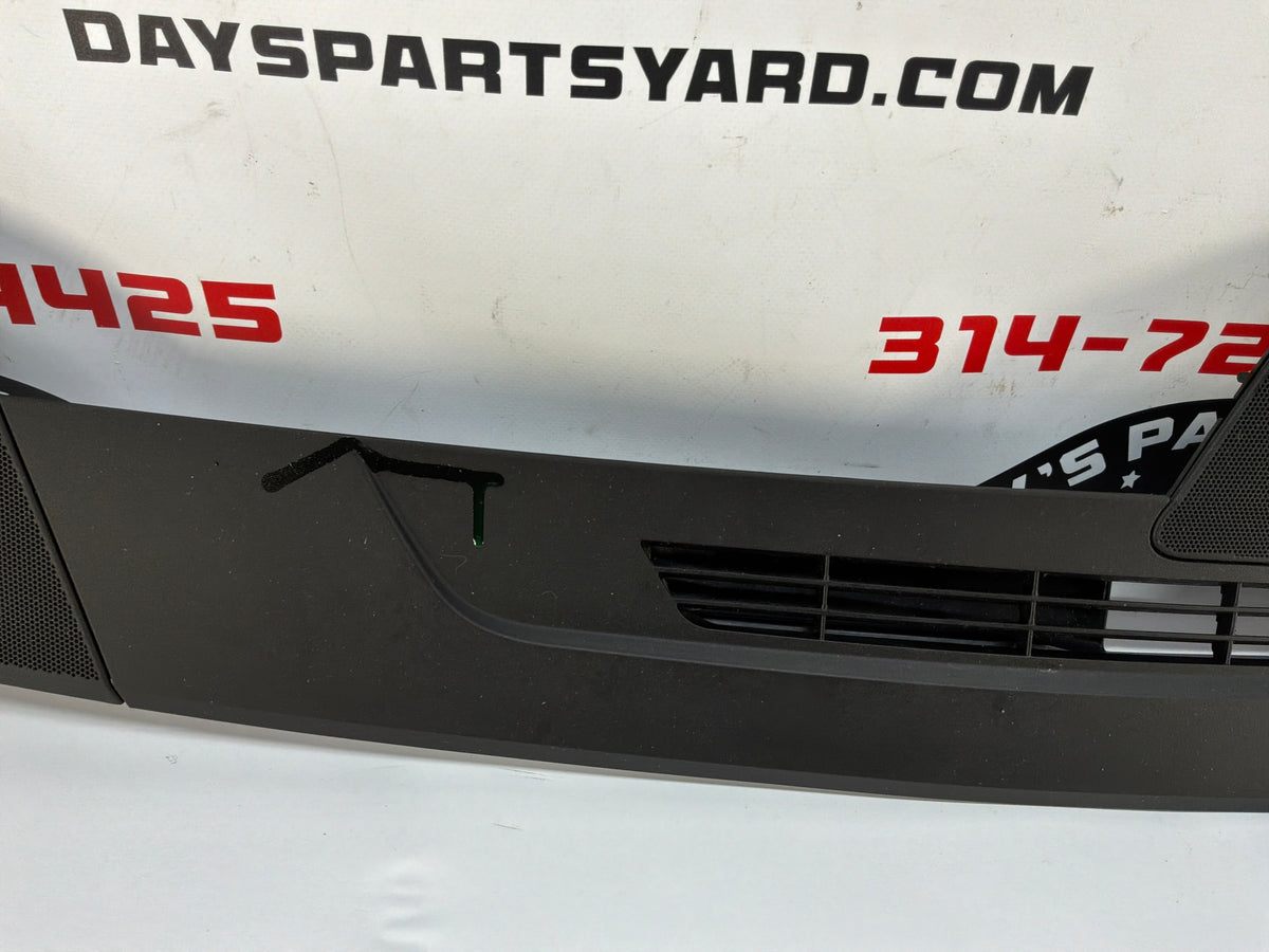 2009 Cadillac CTS-V Dashboard Dash Vent Windshield Defroster Trim Panel Grille OEM