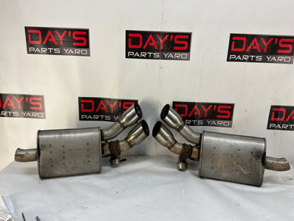 2015 Chevrolet Camaro SS 1LE RH & LH NPP Muffler Exhaust OEM