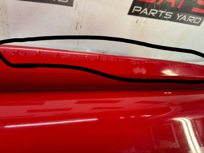 2015 Chevrolet SS Sedan Trunk Deck Lid w/ Spoiler Red OEM