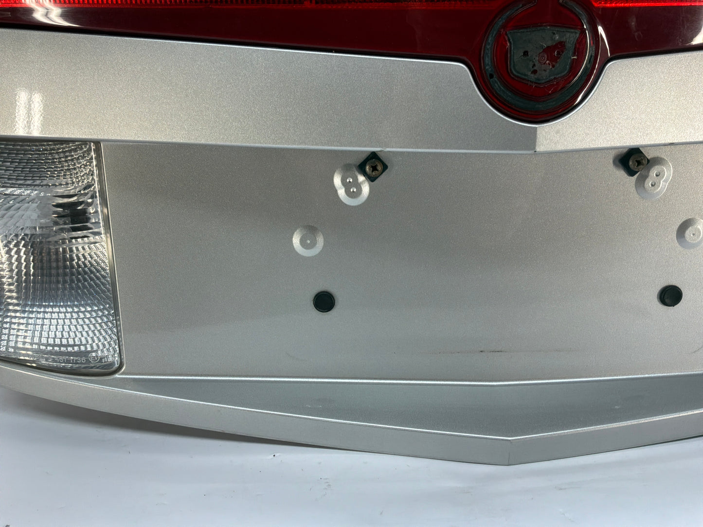 2006 Cadillac CTS-V Trunk Lid Filler Panel OEM Silver