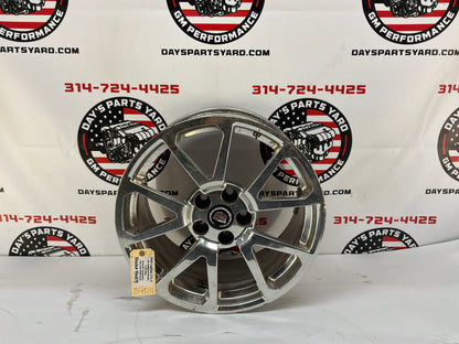 2009 Cadillac CTS-V Sedan Rear Factory OEM Polished Wheel Rim 19x9.5