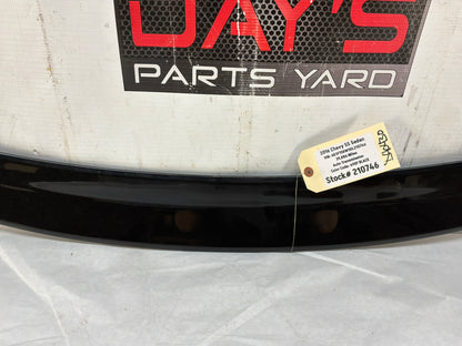 2016 Chevy SS Sedan Trunk Deck Lid Spoiler Wing Black OEM