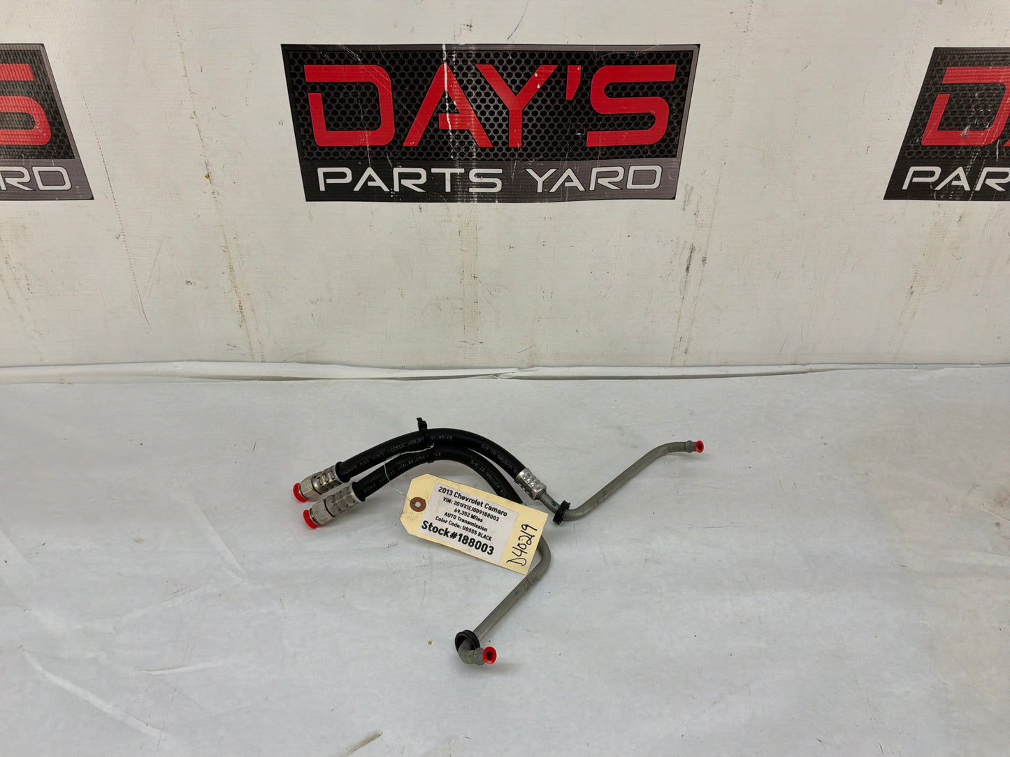 2013 Chevy Camaro SS Automatic Transmission Oil Cooler Lines Hoses Tubes Pipes OEM