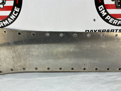 2007 C6 Corvette Convertible Torque Tube Tunnel Brace Cover Heat Shield OEM