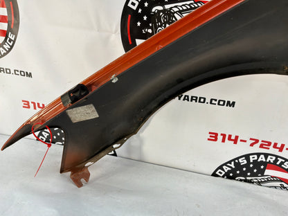 2008 Pontiac G8 Base RH Passenger Front Fender Orange OEM