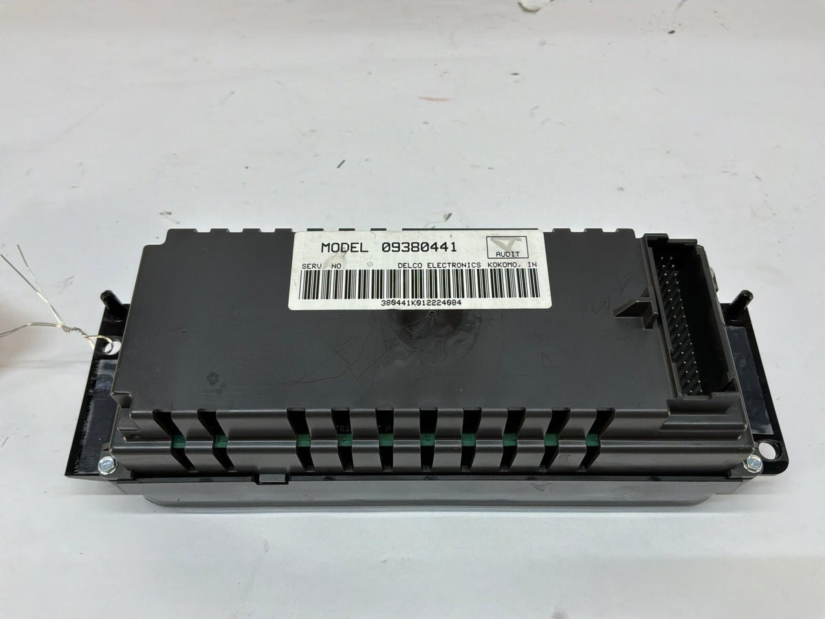 2002 Chevy Corvette Convertible Dual Zone Temperature HVAC Dash Climate Control Unit Switch Panel OEM