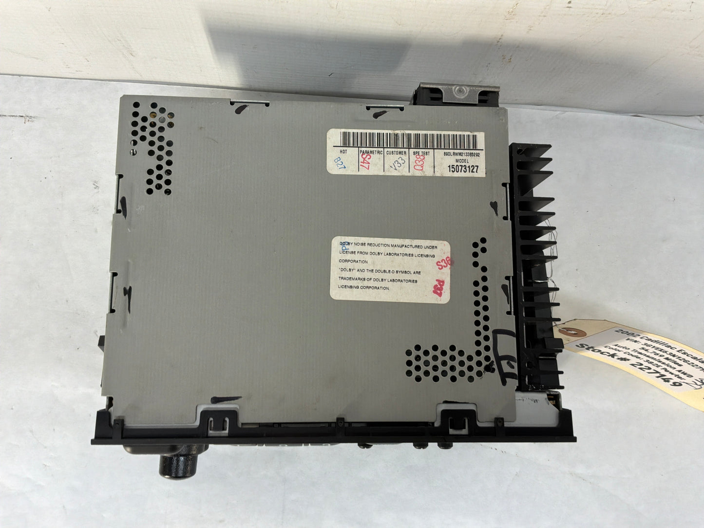 2002 Cadillac Escalade EXT AM FM Cassette Player Radio Stereo OEM