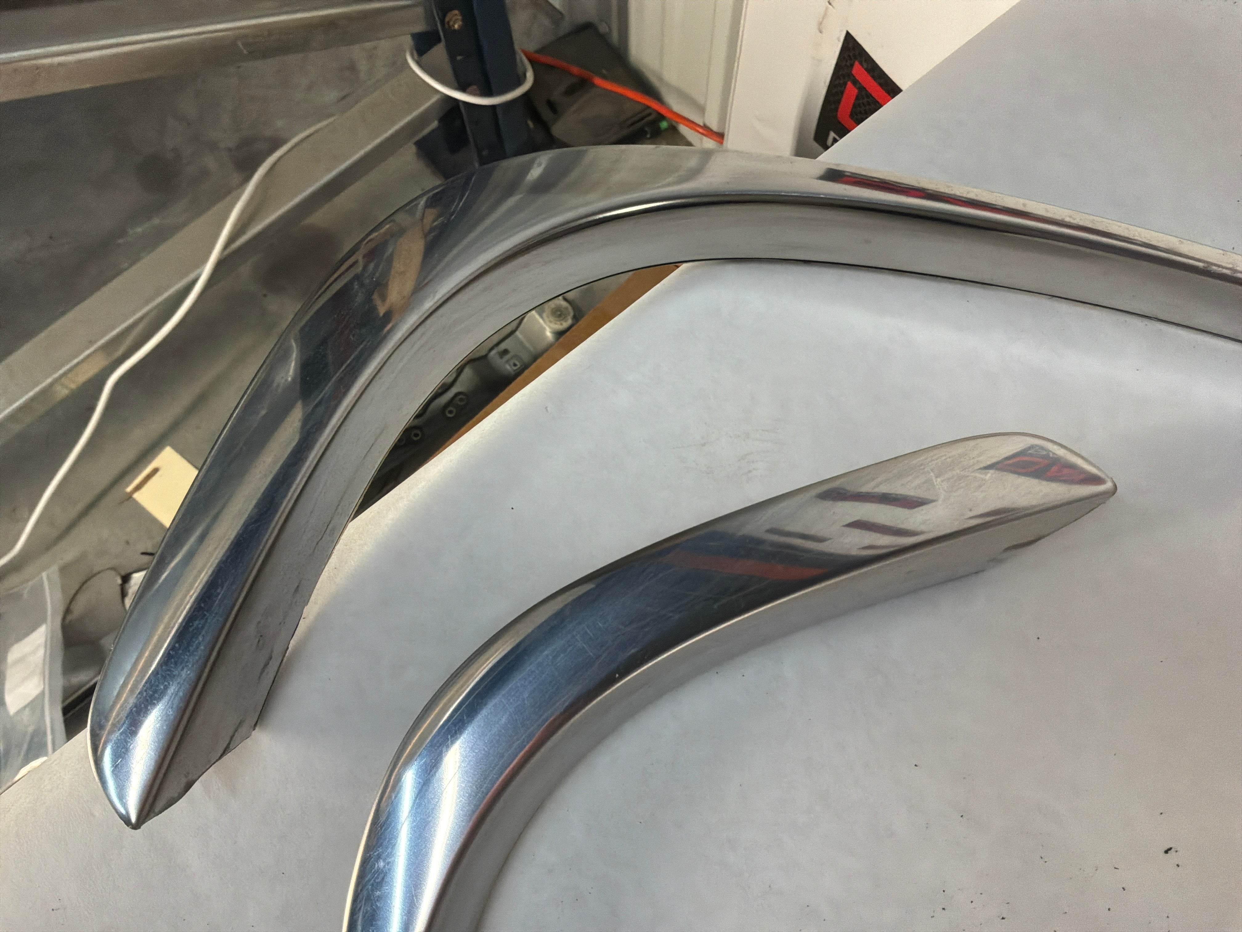 2008 Pontiac G8 RH & LH Door Roof Chrome Reveal Molding Trim OEM