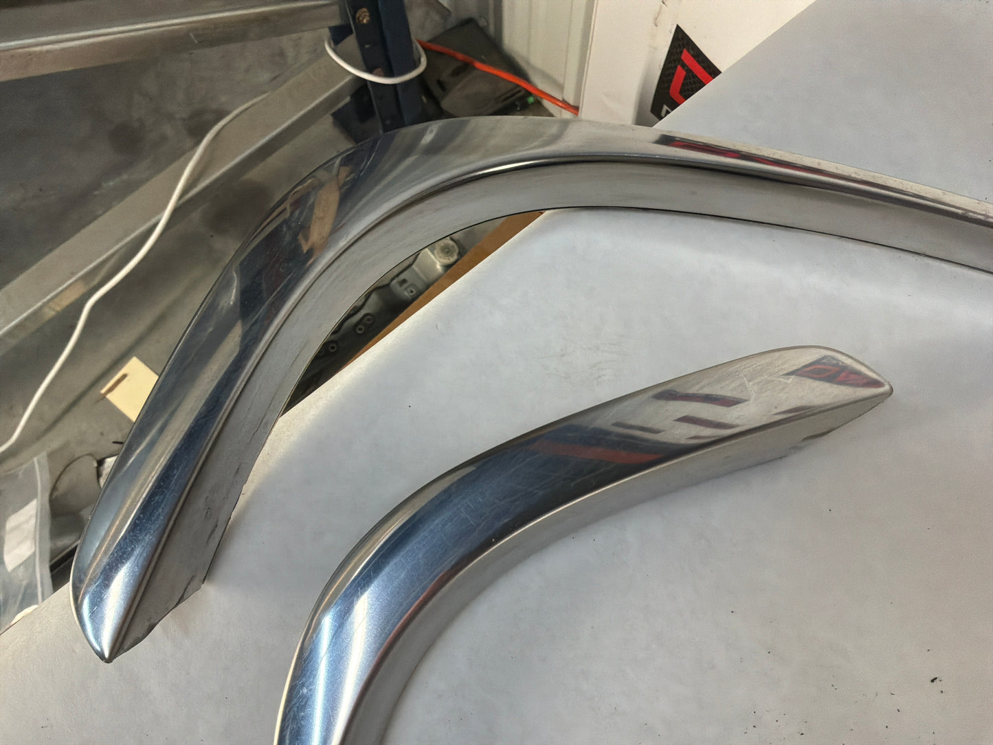 2008 Pontiac G8 RH & LH Door Roof Chrome Reveal Molding Trim OEM