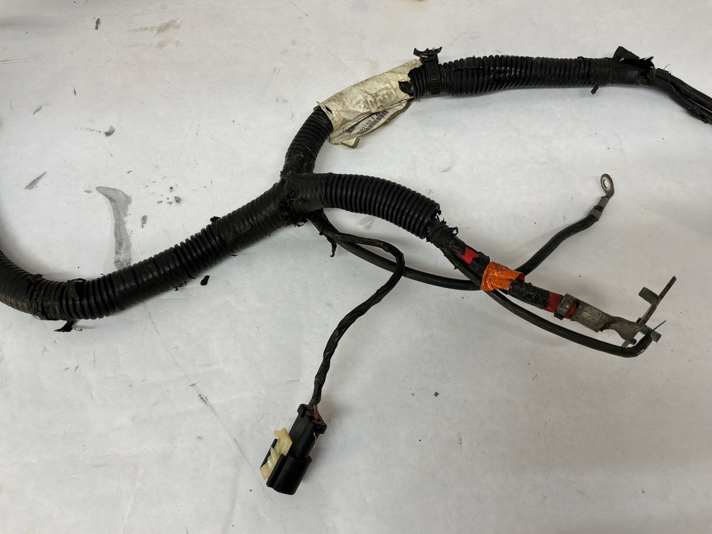 2004 Pontiac GTO Starter Alternator Positive Negative Battery Cable Wire Wiring Harness OEM