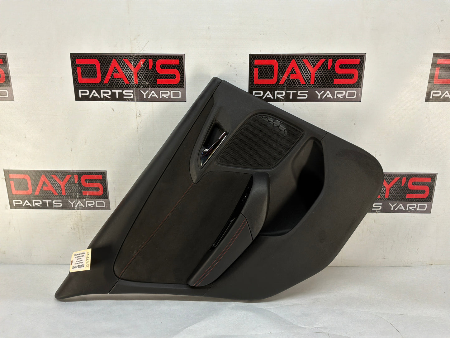 2017 Chevy SS Sedan LH Driver Rear Interior Door Panel Trim OEM