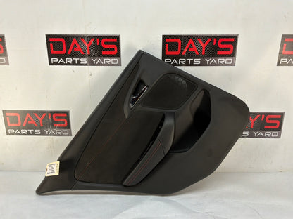2017 Chevy SS Sedan LH Driver Rear Interior Door Panel Trim OEM