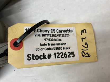 1999 Chevy C5 Corvette LH Driver Front Signal Turning Lamps Lights Smoke Lens OEM