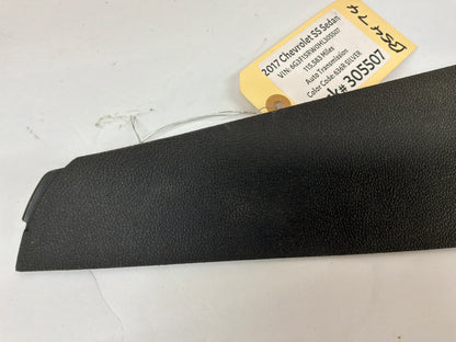 2017 Chevy SS Sedan RH Passenger Center Console Side Trim Extension Panel Molding OEM