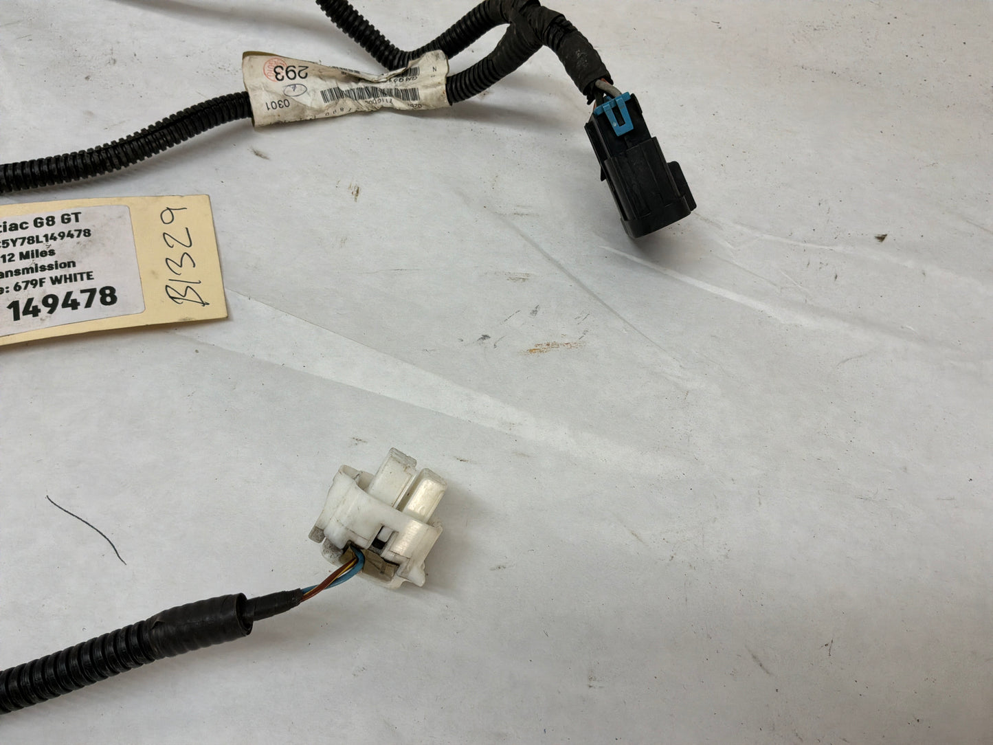 2008 Pontiac G8 GT  Fuel Gas Tank Pump Wire Wiring Harness OEM