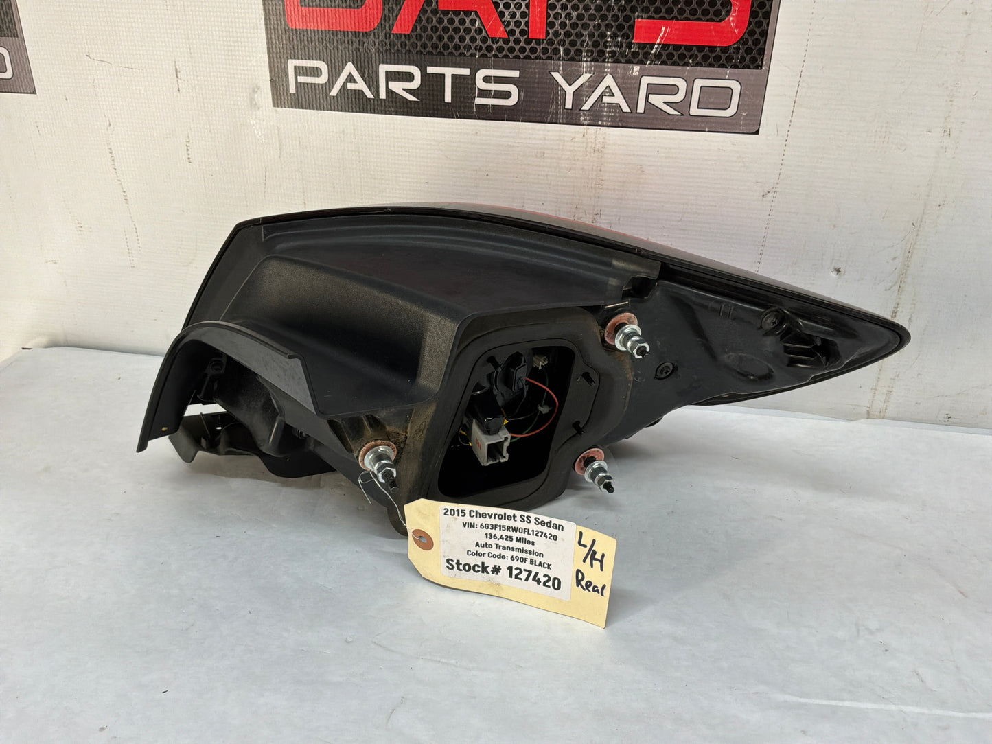 Lh tail light - Day's Parts Yard