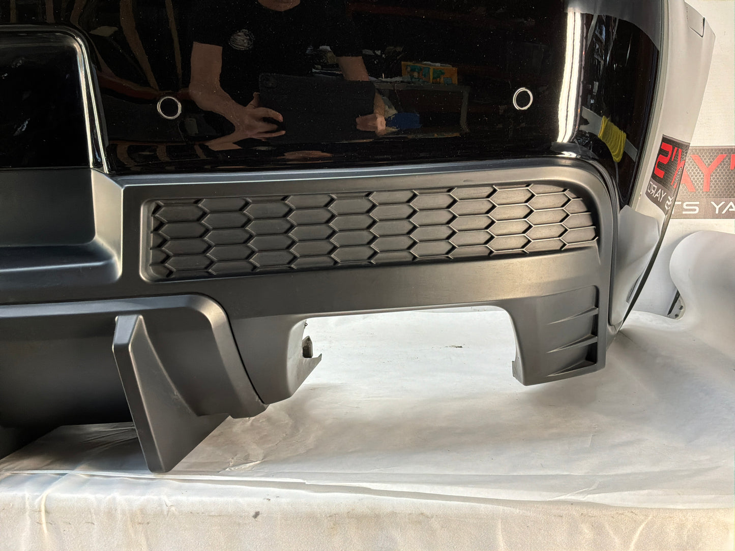 2014 Chevy Camaro ZL1 Rear Bumper Cover Black OEM