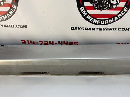 2014 Chevy SS Sedan LH Driver Rocker Molding Side Skirt Panel Silver OEM