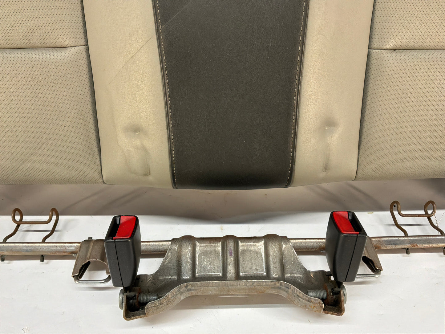 2011 Chevy Camaro SS Rear Upper Seat Titanium Leather OEM
