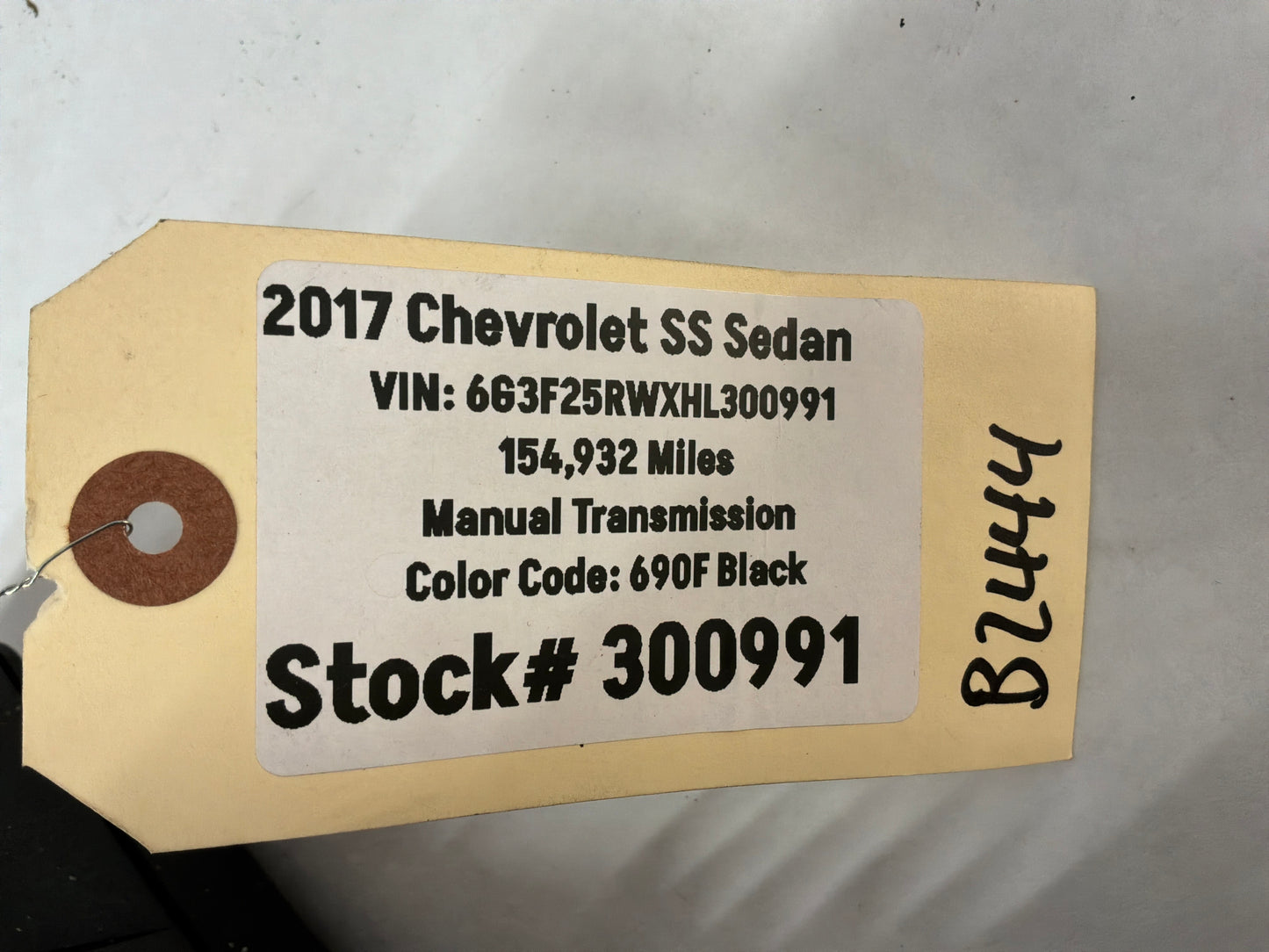2017 Chevy SS Sedan Heads Up Display HUD OEM