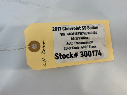 2014 Chevy SS Sedan LH Driver Center Console Side Trim Molding Panel OEM