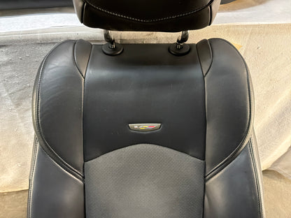 2016 Cadillac CTS-V Seats Recaro Leather Suede Seats Front & Rear OEM