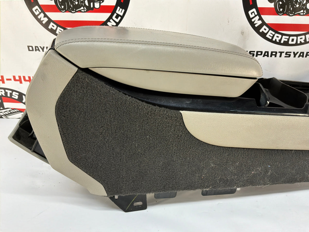 REPICTURE TAKE TRIM OFF AND PUT WITH B4531   2009 Cadillac CTS-V Center Console Armrest Gray Grey OEM - Day's Parts Yard