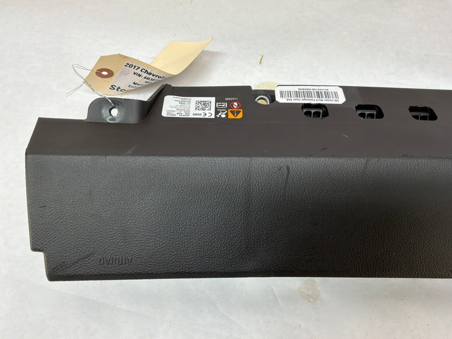 2017 Chevy SS Sedan RH Passenger Lower Knee Dash Airbag Bag OEM