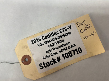 2016 Cadillac CTS-V Rear Cradle Wire Wiring Harness OEM