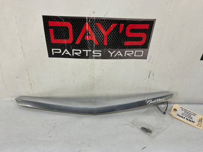 2016 Cadillac ATS-V Coupe Rear Bumper Fascia Center Upper Chrome Molding Trim OEM