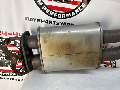 2006 Pontiac GTO Factory OEM Cat Axle Back Exhaust Mufflers
