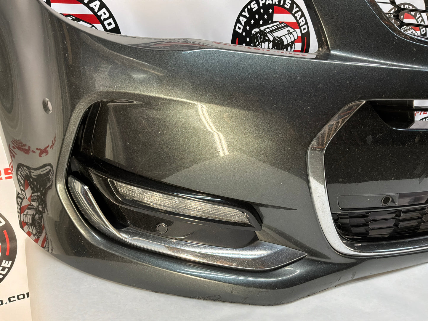 2017 Chevy SS Sedan Complete Front Bumper Fascia Cover Gray OEM